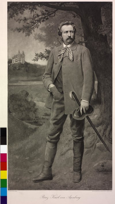 Príncipe Karl de Arenberg de Leopold Stephan (after) Horovitz