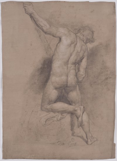 Desnudo supino masculino de Leopold Till