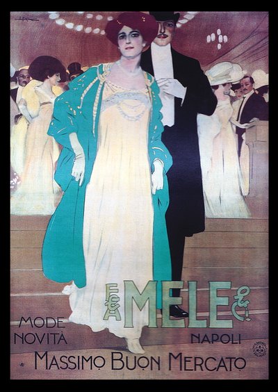 Atuendo formal por Mele de Leopoldo Metlicovitz