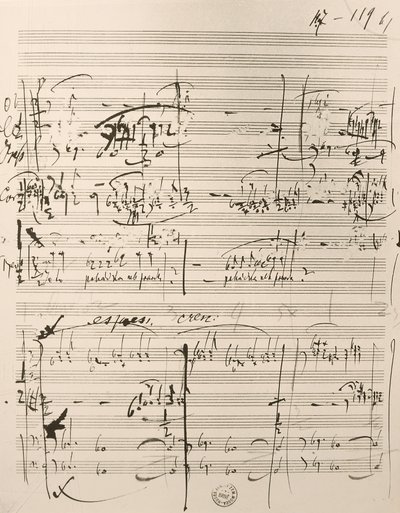 Partitura musical para 