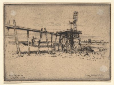 Molinos de agua en Padanarem de Leroy Milton Yale