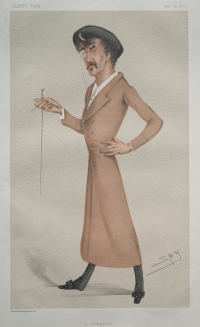 Una sinfonía (Whistler) de Leslie Matthew (Spy) Ward