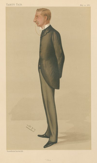 Ella, Henry Rider Haggard (serie Vanity Fair) de Leslie Matthew Spy Ward