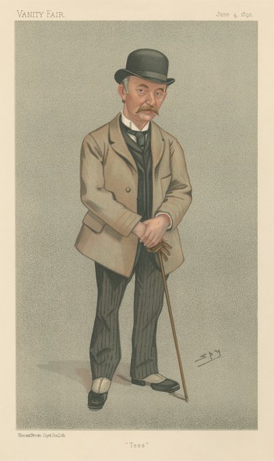 Tess, Thomas Hardy (serie Vanity Fair) de Leslie Matthew Spy Ward
