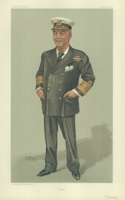 Almirante Sir John Arbuthnot Fisher de Leslie Matthew Ward