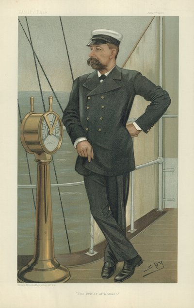Albert H Charles de Mónaco, El Príncipe de Mónaco de Leslie Matthew Ward