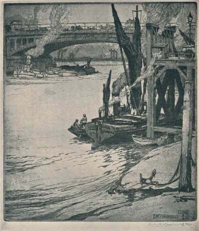 En Vauxhall, 1925 de Leslie Matthew Ward