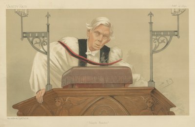 Canónigo Alfred Ainger de Leslie Matthew Ward