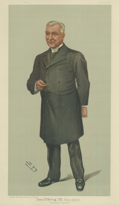 Canónigo James Fleming de Leslie Matthew Ward