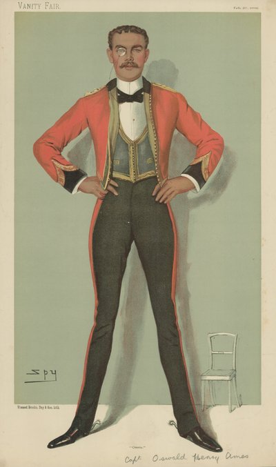 Capitán Oswald Henry Ames de Leslie Matthew Ward