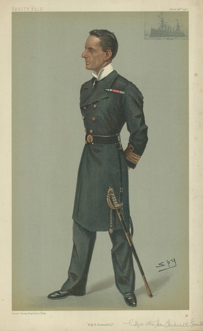 Capitán El Honorable Hedworth Lambton de Leslie Matthew Ward