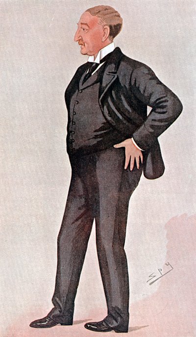 Cecil Rhodes, financiero, estadista y constructor de imperios nacido en Gran Bretaña, 1891 de Leslie Matthew Ward