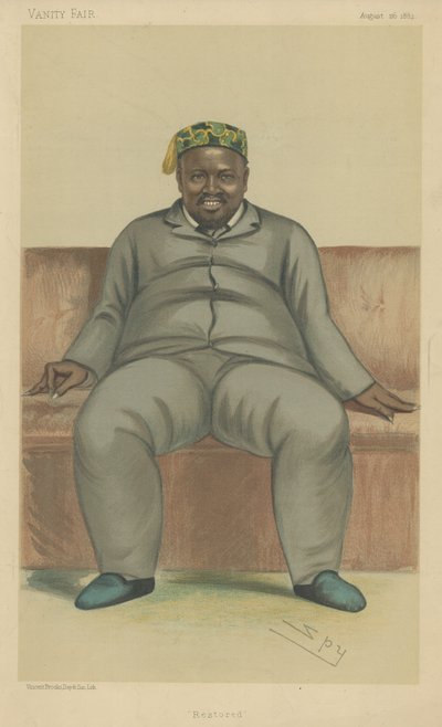 Cetewayo (Cetshwayo kaMpande) de Leslie Matthew Ward