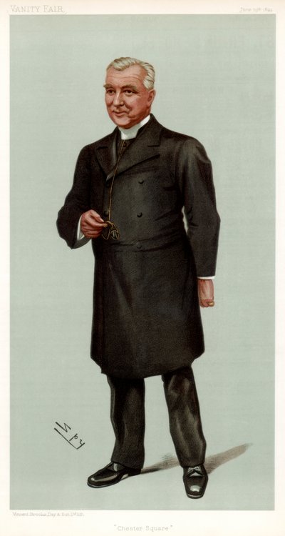 Chester Square, Canon Fleming, clérigo británico, 1899 de Leslie Matthew Ward