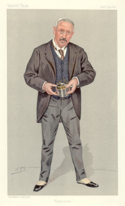 Coronel Vivian Dering Majendie, Inspector Jefe de Explosivos, 1892 de Leslie Matthew Ward