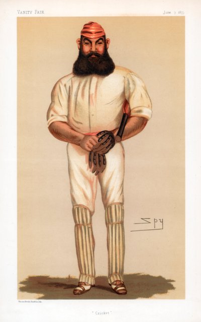 Críquet, 1877 de Leslie Matthew Ward