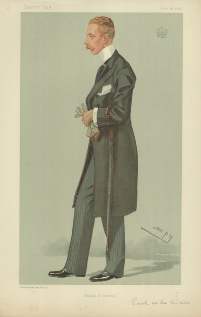 Earl De La Warr de Leslie Matthew Ward