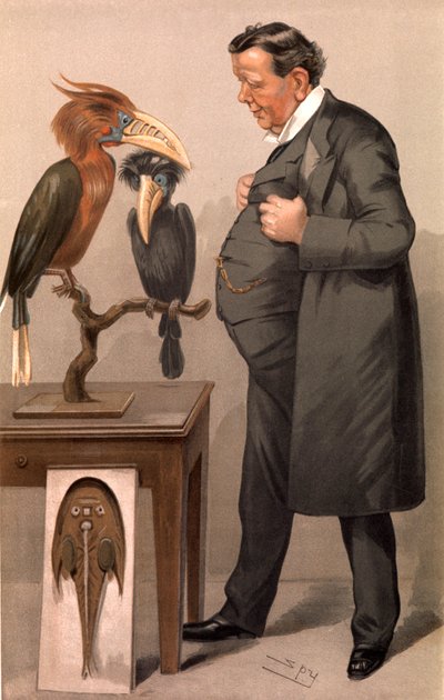 Edwin Ray Lankester, zoólogo británico, 1905 de Leslie Matthew Ward