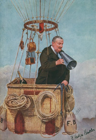 Frank Hedges Butler, ilustración de Vanity Fair, 11 de diciembre de 1907 de Leslie Matthew Ward