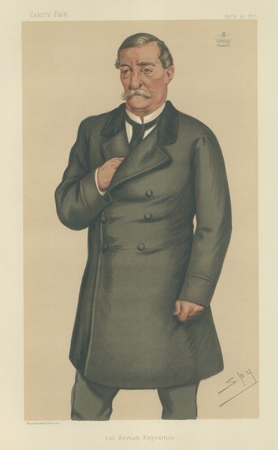 General Lord Napier de Magdala de Leslie Matthew Ward