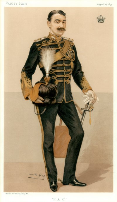 H A C, el Conde de Denbigh, 1894 de Leslie Matthew Ward