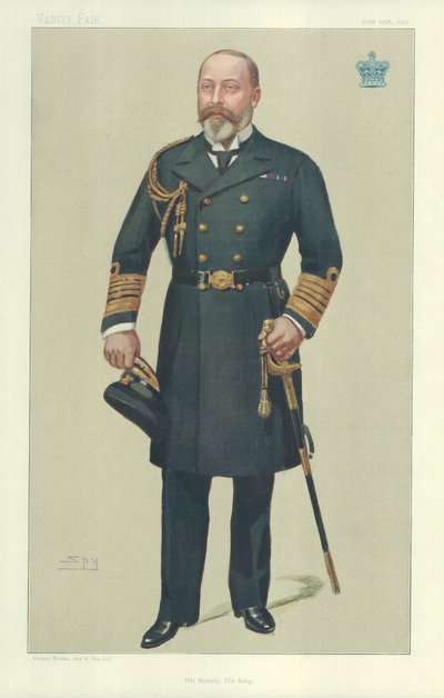 Su Majestad el Rey Eduardo VII de Leslie Matthew Ward