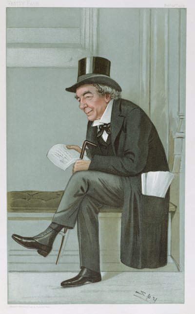 James Staats Forbes, caricatura de 