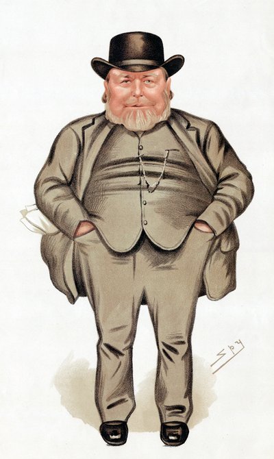 Joseph Arch 1826-1919, trabajador agrícola inglés, sindicalista y político, 1886 de Leslie Matthew Ward
