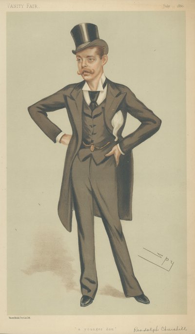 Lord Randolph Churchill de Leslie Matthew Ward