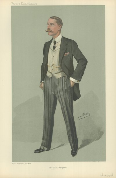 Mayor William Eden Evans-Gordon de Leslie Matthew Ward