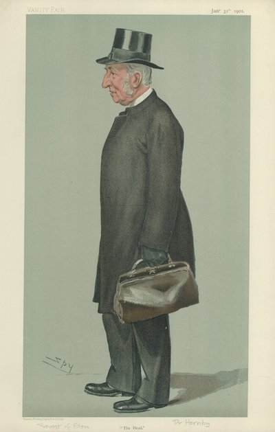 Sr. J J Hornby, El Rector de Eton de Leslie Matthew Ward