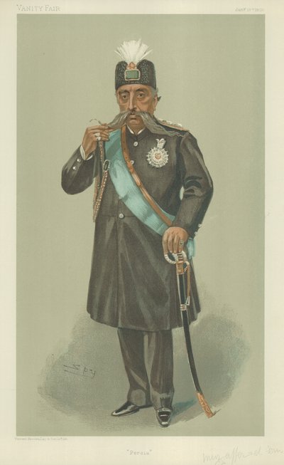 Muzaffer-Ed-Din, El Shah de Persia de Leslie Matthew Ward
