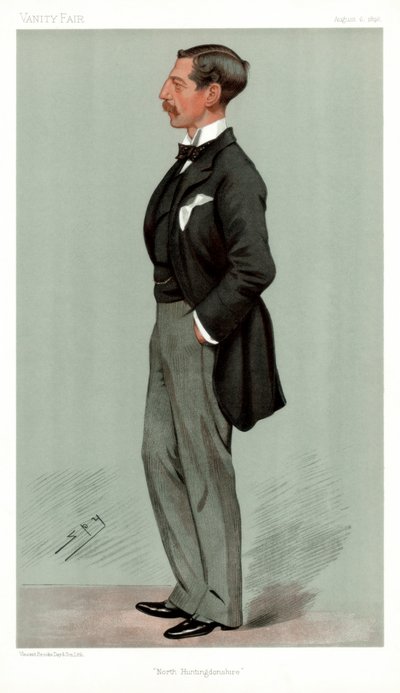 North Huntingdonshire, Ailwyn Fellowes, político británico, 1896 de Leslie Matthew Ward