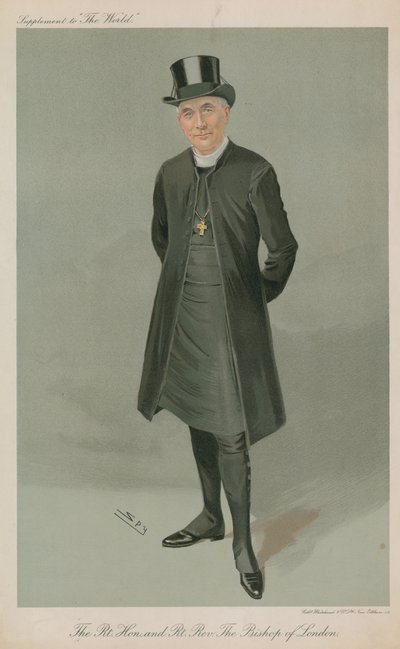 Retrato del Obispo de Londres de Leslie Matthew Ward