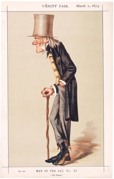 Profesor Sir Richard Owen, FRS, KCB, naturalista, 1873 de Leslie Matthew Ward