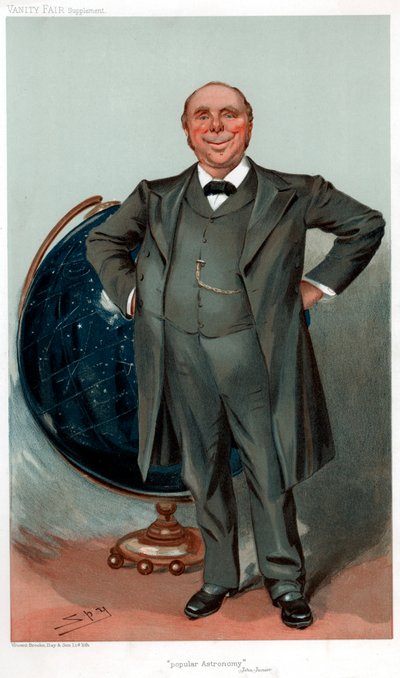 Robert Stawell Ball, astrónomo británico, matemático, conferenciante y divulgador de la ciencia, 1905 de Leslie Matthew Ward