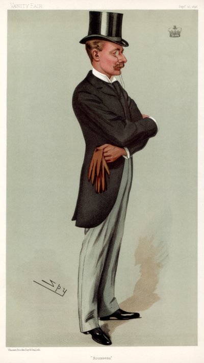 Rousseau, el duque de Bedford, 1896 de Leslie Matthew Ward