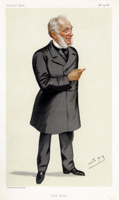 Samuel Smiles, escritor, médico, cirujano y reformador social escocés, 1882 de Leslie Matthew Ward