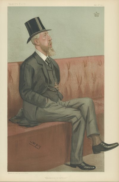 El duque de Devonshire de Leslie Matthew Ward