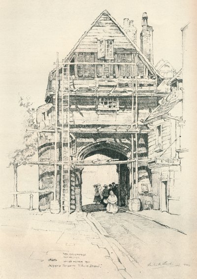 La puerta de Rochester, 1925 de Leslie Matthew Ward