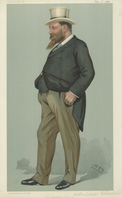 El Honorable Walter Lionel Rothschild de Leslie Matthew Ward