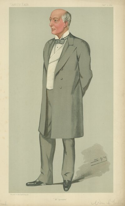 El orador William Gully de Leslie Matthew Ward