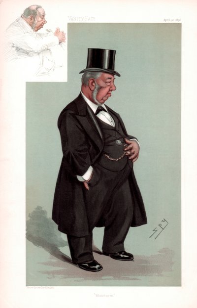 Whitehaven, Augustus Helder, político británico, 1896. de Leslie Matthew Ward