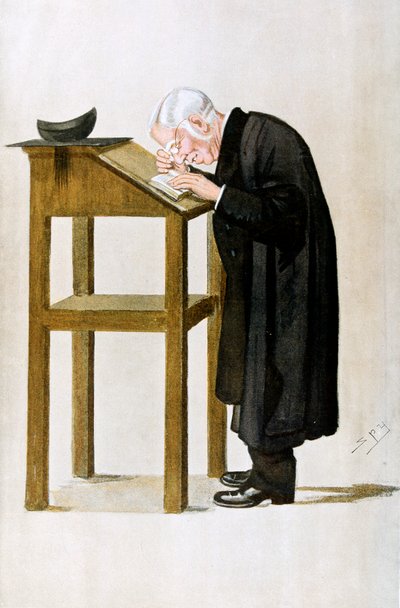 William Archibald Spooner, clérigo y educador británico, 1898 de Leslie Matthew Ward
