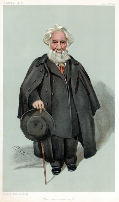 William Huggins, astrónomo y espectroscopista británico, 1903 de Leslie Matthew Ward