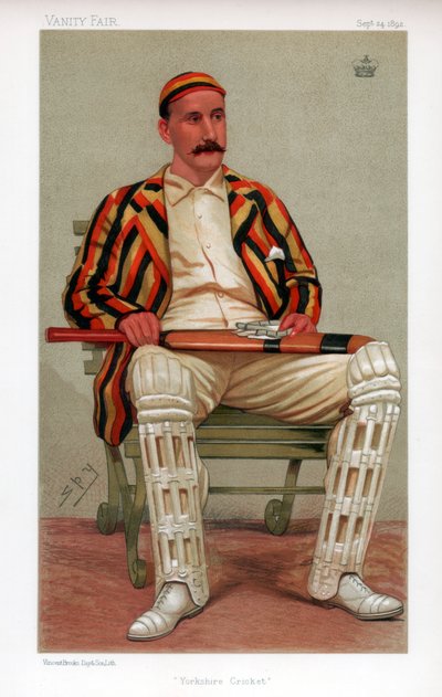 Críquet en Yorkshire, 1892 de Leslie Matthew Ward