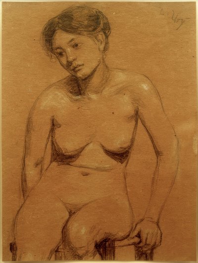 Desnudo de niña de Lesser Ury