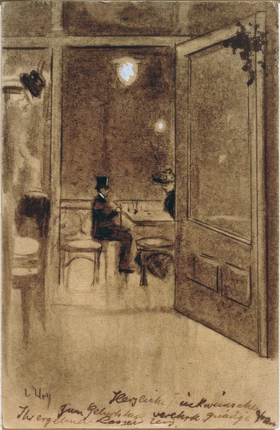 Sala Café Bauer de Lesser Ury