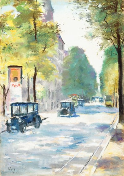 Escena Callejera de Lesser Ury