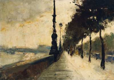 El malecón, Londres de Lesser Ury